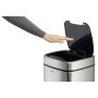 Durable TOUCH 21L Rettangolare Acciaio inox Nero, Argento (342223)
