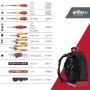Werkzeugrucksack electric Set (schwarz/rot, 27-teilig, mit Rucksack) (45528)