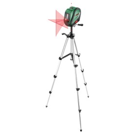 Kreuzlinienlaser UniversalLevel 3 Maxi-Set (grn/schwarz, rote Laserlinien, Reichweite 10 Meter) (0603663903)