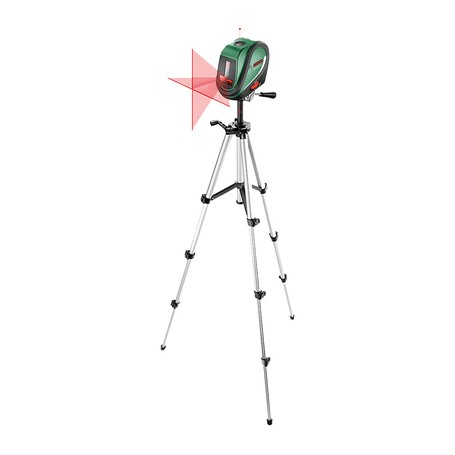 Kreuzlinienlaser UniversalLevel 3 Maxi-Set (grn/schwarz, rote Laserlinien, Reichweite 10 Meter) (0603663903)