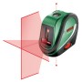 Kreuzlinienlaser UniversalLevel 3 Maxi-Set (grn/schwarz, rote Laserlinien, Reichweite 10 Meter) (0603663903)