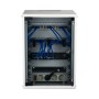 EFB Elektronik 10" Wandgehäuse 9HE Tiefe 300mm 1-teilig RAL7035 (WGB-1009GR.30-SET1)