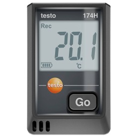 Testo 0572 1741 02 174 H Temperatur-Datenlogger Bodenfeuchte-Datenlogger -20 bis 70°C 0 (0572 1741 02)