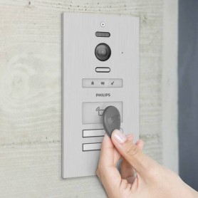 Philips WelcomeHive Pro 2 Video-Türsprechanlage WLAN Außeneinheit Aluminium (531061)