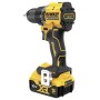 DEWALT DCD794P2T-QW Akku-Bohrschrauber 18 V 5 Ah Li-Ion inkl. 2. Akku inkl (DCD794P2T-QW)