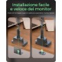 ICY BOX ICY IB-MS702-7 - Monitor Halter 2 Display bis 57'' Tischmontage (IB-MS702-T)