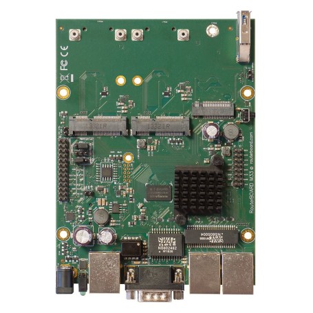 Mikrotik RBM33G router cablato Nero, Verde, Grigio