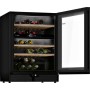 Bosch KWK16ABGA cantina vino Cantinetta vino con compressore Libera installazione Nero 44 bottiglia/bottiglie (KWK16ABGA)