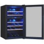 Cantinetta frigo per vino Exquisit WS2-45-GTE-160G, larghezza 49 cm, capacità 45 bottiglie di vino standard