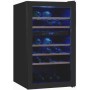 Cantinetta frigo per vino Exquisit WS2-45-GTE-160G, larghezza 49 cm, capacità 45 bottiglie di vino standard