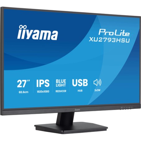 iiyama ProLite XU2793HSU-B7 Monitor PC 68,6 cm (27") 1920 x 1080 Pixel Full HD LED Nero