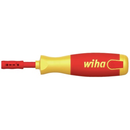 Schraubendreher mit Bit Magazin LiftUp electric (rot/gelb, 7-teilig) (38612)