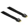 Inter-Tech SFF-8654 4i 0,7 m 24 Gbit/s Nero (88885671)