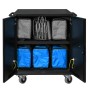 Leba NoteBag NB2-5T-GREY-UC-SC portable device management cart& cabinet Case per la gestione dei dispositivi portatili Grigio