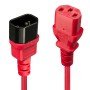 Lindy 30478 cavo di alimentazione Rosso 2 m Accoppiatore C14 Accoppiatore C13 (30478-LND)