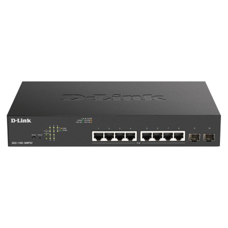 D-Link DGS-1100-10MPV2 switch di rete Gestito L2 Gigabit Ethernet (10/100/1000) Supporto Power over Ethernet (DGS-1100-10MPV2/E)