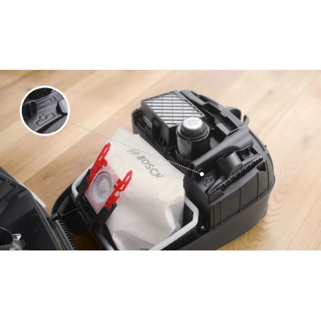 Bosch Serie 4 , Aspirapolvere con sacco, Nero BGB41BA1