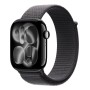 Apple MFFM4ZM/A accessorio indossabile intelligente Band Grigio scuro Nylon, Poliestere riciclato, Spandex