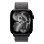 Apple MFFM4ZM/A accessorio indossabile intelligente Band Grigio scuro Nylon, Poliestere riciclato, Spandex