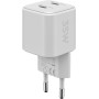 USB-C Dual-Schnellladegert Nano, PD, GaN, 35 Watt (wei, 2x USB-C, Power Delivery 3.0) (75334)