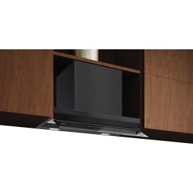 Neff Collection D69XET2S5 - N 90 Cappa aspirante di design integrata, nero opaco, aria di ricircolo/scarico, 60 cm