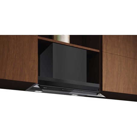 Neff Collection D69XET2S5 - N 90 Cappa aspirante di design integrata, nero opaco, aria di ricircolo/scarico, 60 cm