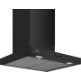 Neff Collection D65BCC2S0 - Cappa aspirante a parete N 50, nero opaco, ricircolo/scarico aria, 60 cm