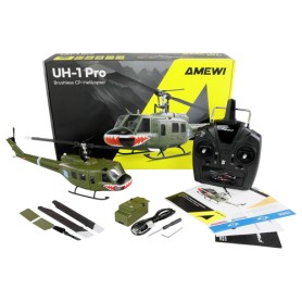 Amewi UH-1 Pro CP Brushless Helikopter 1 27 RTF (25352)