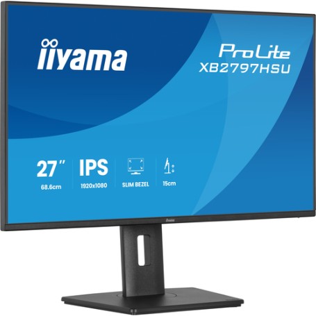 iiyama ProLite XB2797HSU-B1 Monitor PC 68,6 cm (27") 1920 x 1080 Pixel Full HD Nero