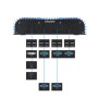 Shuttle BPCAL02-i5 PC con dimensioni 2,6 l Nero, Blu i5-1235U