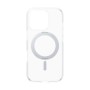 PanzerGlass CARE by ® Feature Cover Trasparente con Kickstand Argento & MagSafe iPhone 16 Pro (1326)