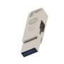 PNY HPFD206C-256 unità flash USB 256 GB USB Type-A / USB Type-C 3.2 Gen 2 (3.1 Gen 2) Argento