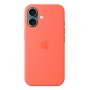 Apple Custodia MagSafe in silicone per iPhone 16 – Mandarancio (MDGN4ZM/A)