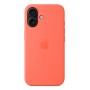 Apple Custodia MagSafe in silicone per iPhone 16 – Mandarancio (MDGN4ZM/A)
