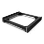 Meliconi Base Move Black Base antivibrazione per lavatrice asciugatrice (656168)