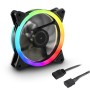Sharkoon Shark Blades PWM Case per computer Ventilatore 12 cm Nero 1 pz (SHARK BLADES PWM RGB FAN)