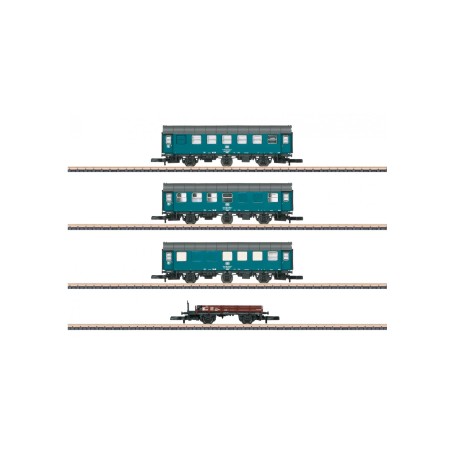 Märklin DB Construction Train Car Set Modello di treno Kit di montaggio Z (1:220) (87762)