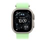Apple Natural Titanium Finish Band Verde Fluoroelastomero, Titanio (MGCF4ZM/A)