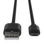Ansmann 1700-0129 cavo USB 1 m USB A Micro-USB B Nero