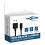 Ansmann 1700-0129 cavo USB 1 m USB A Micro-USB B Nero
