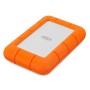 LaCie Rugged Mini disco rigido esterno 2000 GB Arancione, Argento (9000298) (LAC9000298)