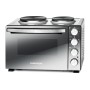 Rommelsbacher KM 3300 cucina Fornetto da appoggio Piastra sigillata Nero, Argento (KM 3300)