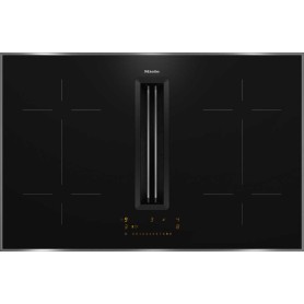 Miele KMDA 7473-1 FR Silence - Piano cottura a induzione con cappa aspirante integrata, integrata, 80 cm (KMDA7473-1FR)