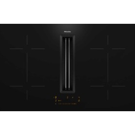 Miele KMDA 7473-1 FL Silence - Piano cottura a induzione con cappa aspirante integrata, 80 cm (KMDA7473-1FL)