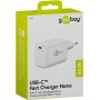 Goobay 79156 Caricabatterie per dispositivi mobili Universale Bianco AC Ricarica rapida Interno