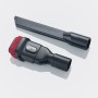 Severin HV7966 Aspirapolvere elettrica Batteria Secco Sacchetto per la polvere 0,5 L 120 W Nero, Rosso, Argento 2200 Ah