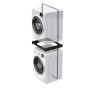 Meliconi Torre Noir Kit di sovrapposizione lavatrice asciugatrice (656138)