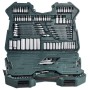 BRÜDER MANNESMANN Steckschlüsselsatz, 215-teilig bestehend aus: 3 x Umschaltknarre (1/2", 1/4" & 3/8"), - 1 Stück (98430)