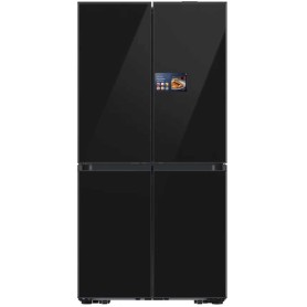 SAMSUNG RM90F67CECE Frigorifero con congelatore 4 porte, Bespoke AI Series 9, 654 L, SpaceMax, vetro nero grafite