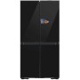 SAMSUNG RM90F67CECE Frigorifero con congelatore 4 porte, Bespoke AI Series 9, 654 L, SpaceMax, vetro nero grafite